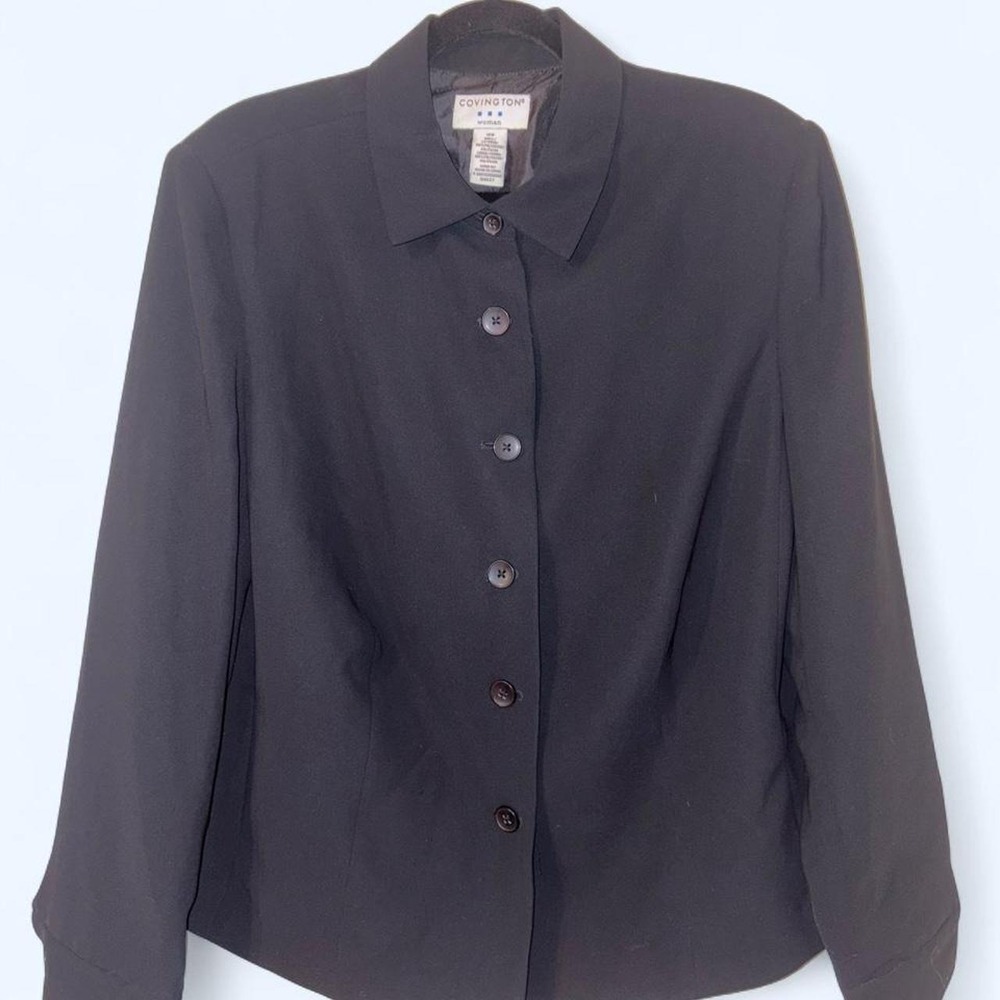 Covington Women's 18W Black Blazer Jacket